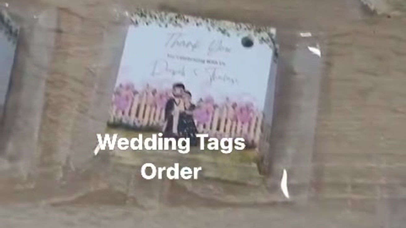 Wedding Tags